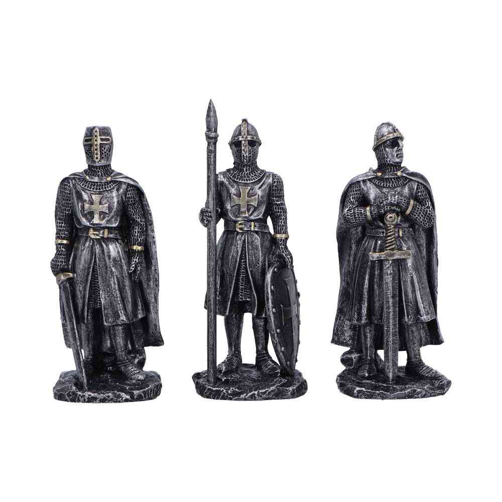 Nemesis Now - Knights of the Realm Figurines - Couleur argent